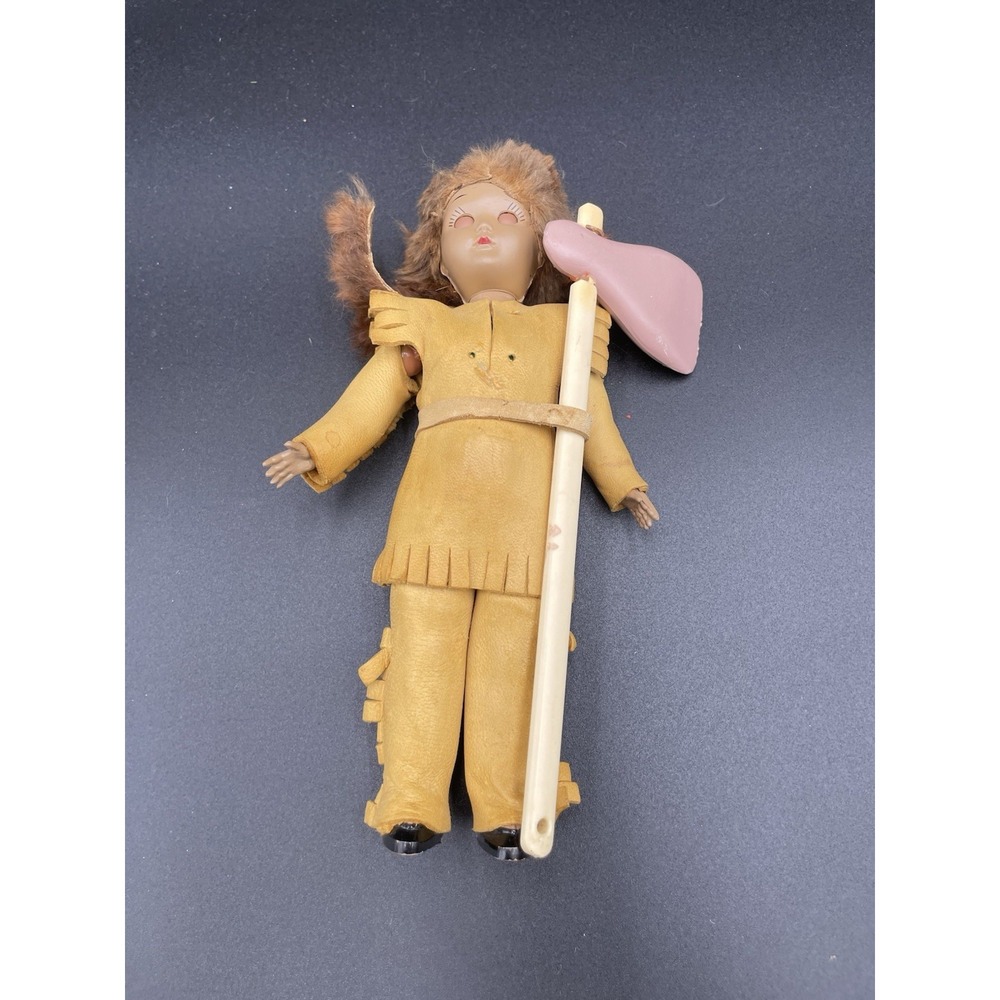 Vintage 1950s Storybook Davy Crockett Doll
